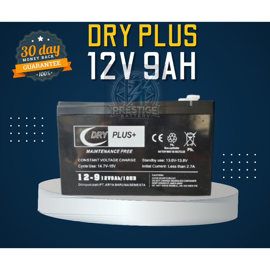 BATTERY/AKI SPRAYER VARIASI 12V 9AH(BERGARANSI - AKI ACCU UPS BATERAI SPRAYER ELEKTRIK 12V - AKI 9 A
