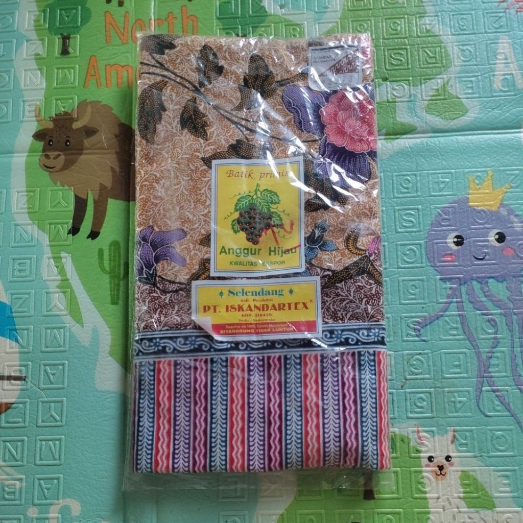 Gendongan jarik bayi baru bukan pl/preloved Batik primis anggur hijau