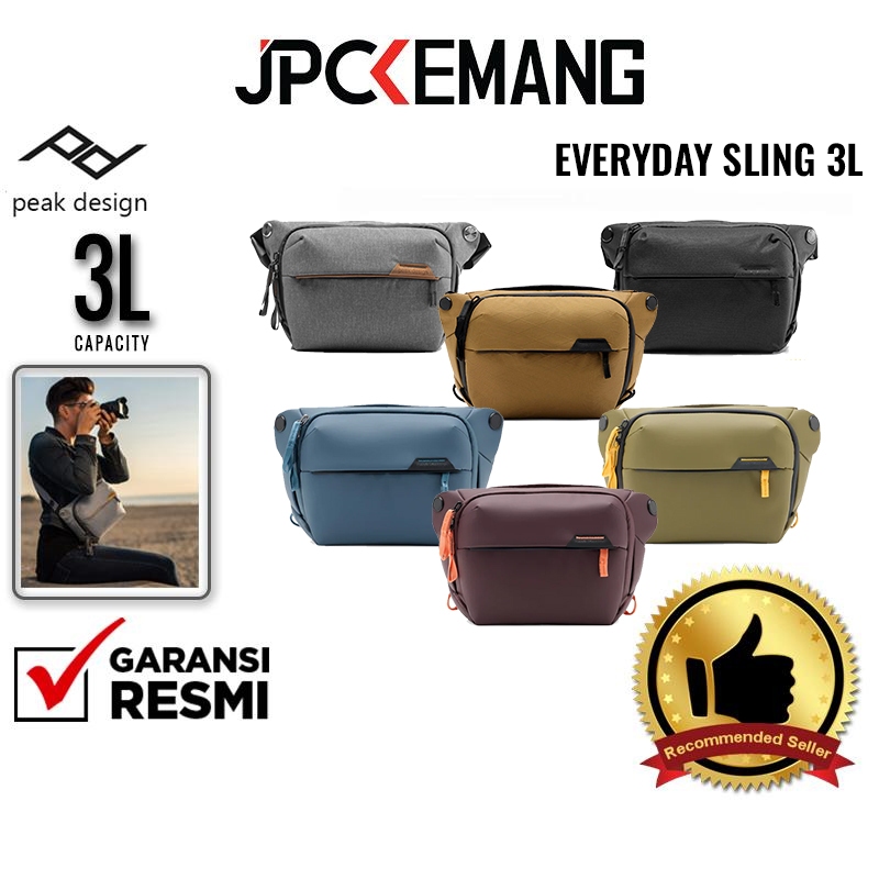 Peak Design Everyday Sling V2 3L / Tas Kamera Sling Bag Garansi Resmi