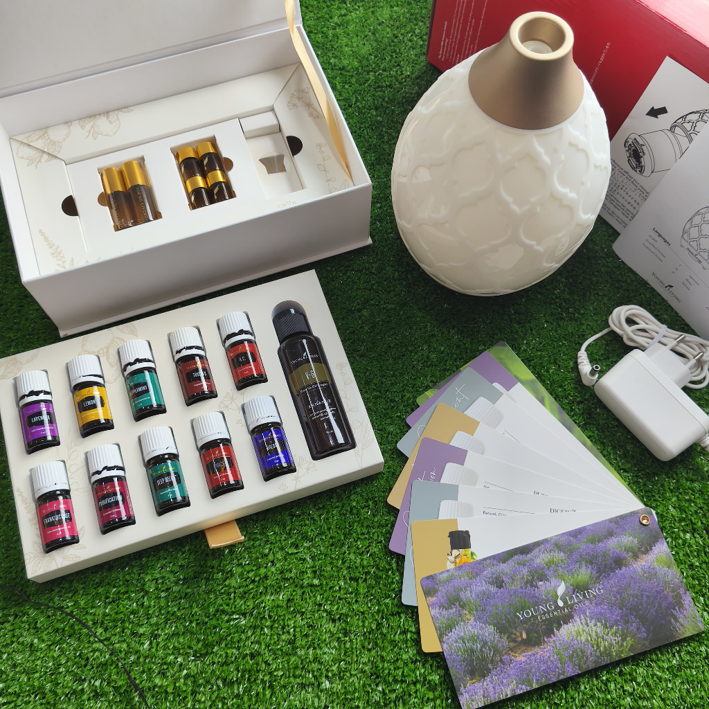 Young Living Starter Kit Diffuser Humidifier Premium Experience Package