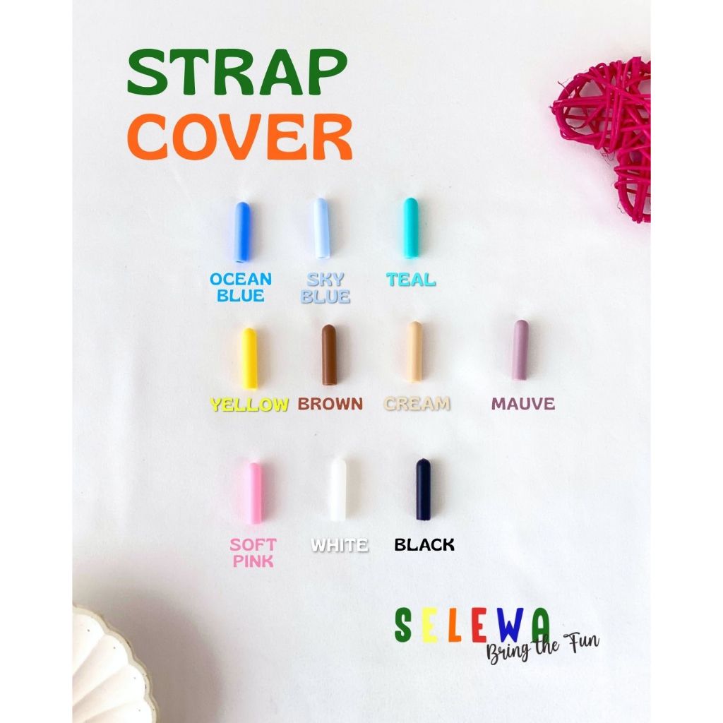STRAP COVER PLASTIK PELINDUNG UJUNG TALI