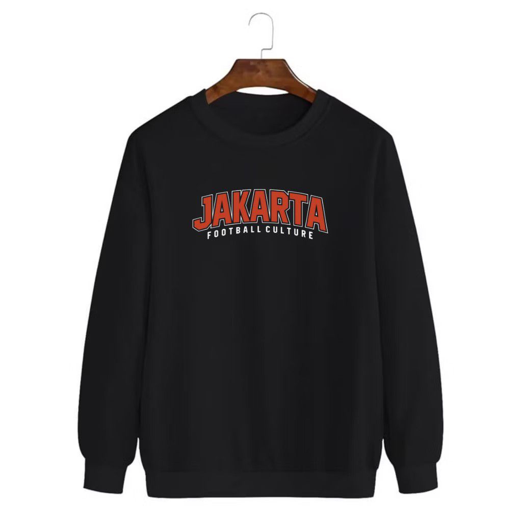 sweater basic Crewneck pria dan wanita persija jakarta football culture