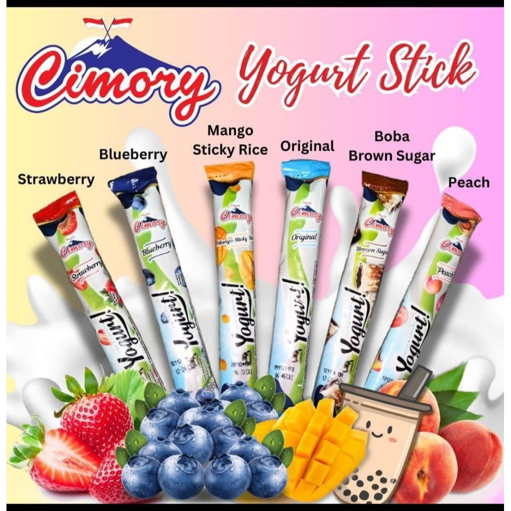 cimory yogurt stick 40gr isi 25