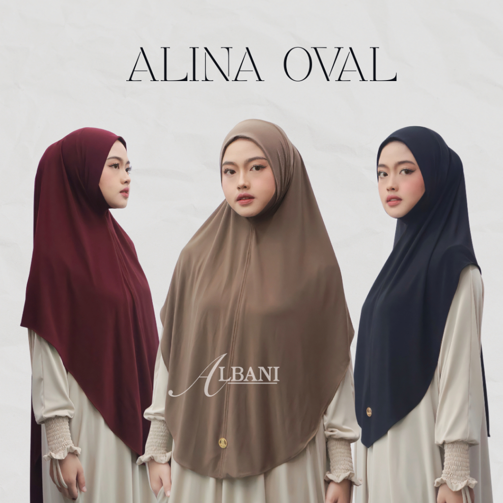 Alina Hijab Oval by Albani Collection