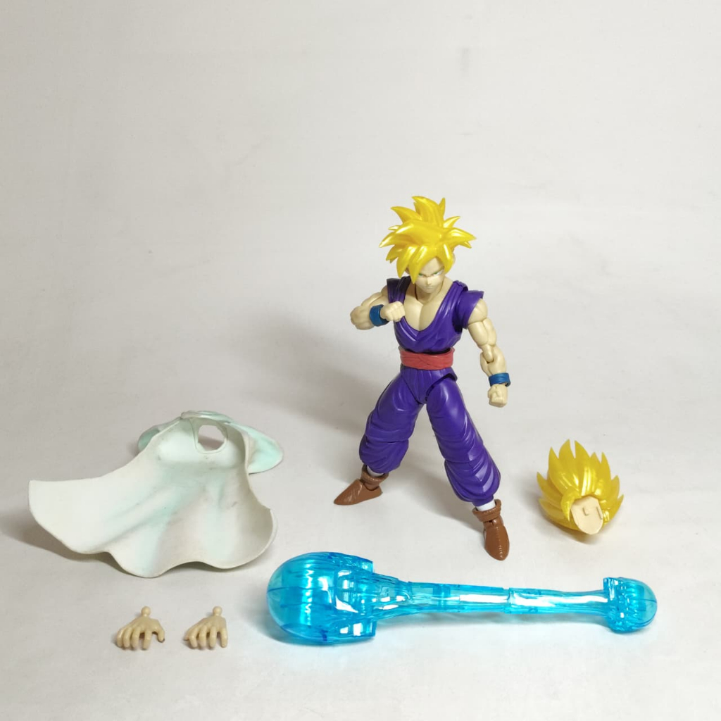 Bandai Figure-rise Standard Super Saiyan Son Gohan / Model Kit Figure Dragonball 2nd Sudah Rakit X