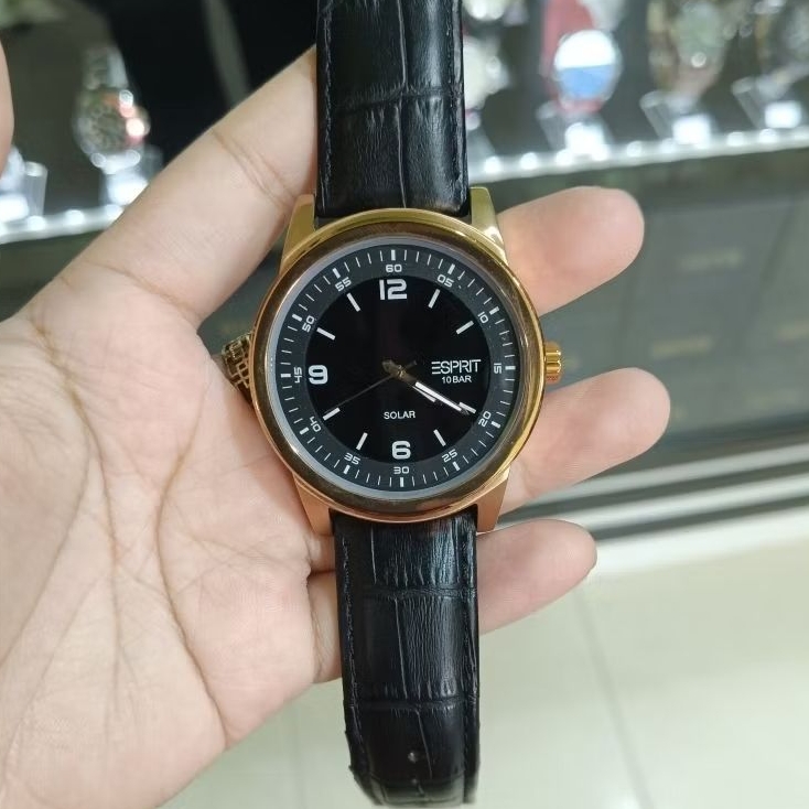 JAM TANGAN ESPRIT PRIA TENAGA SOLAR