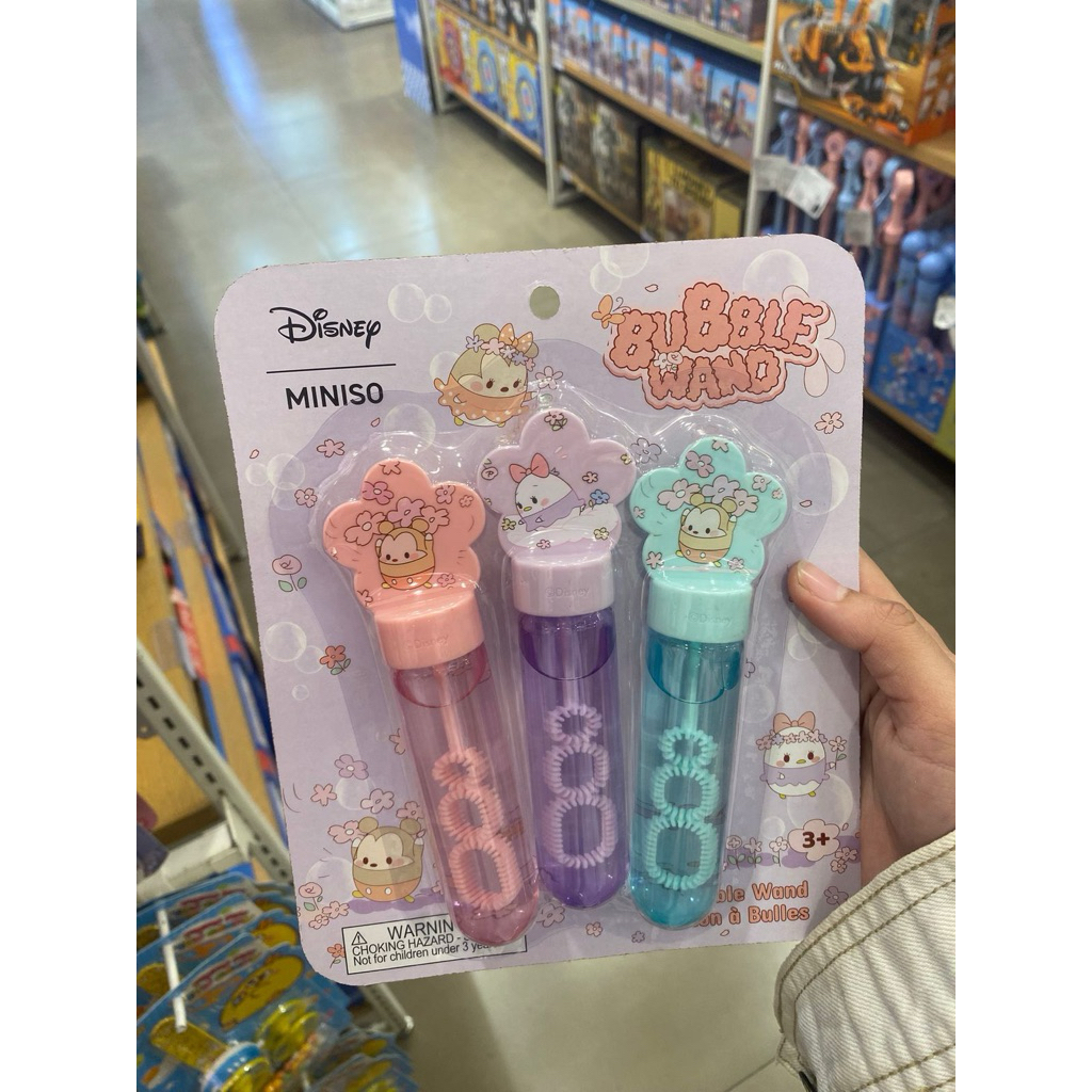Miniso x Disney - Ufufy Collection Bubble Wand isi 3pcs