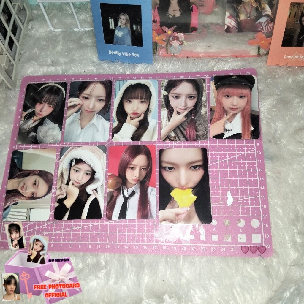 PHOTOCARD REI (IVE ) OFFICIAL NON ALBUM [free photocard official]