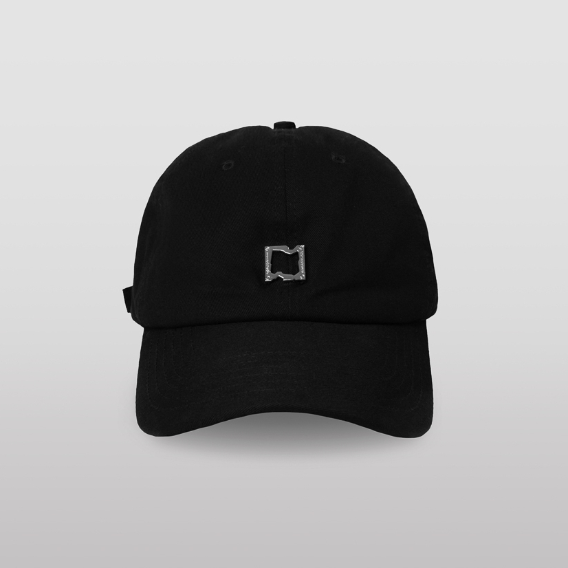 Nomadstudio MTL - Black Metal Plate Baseball Cap