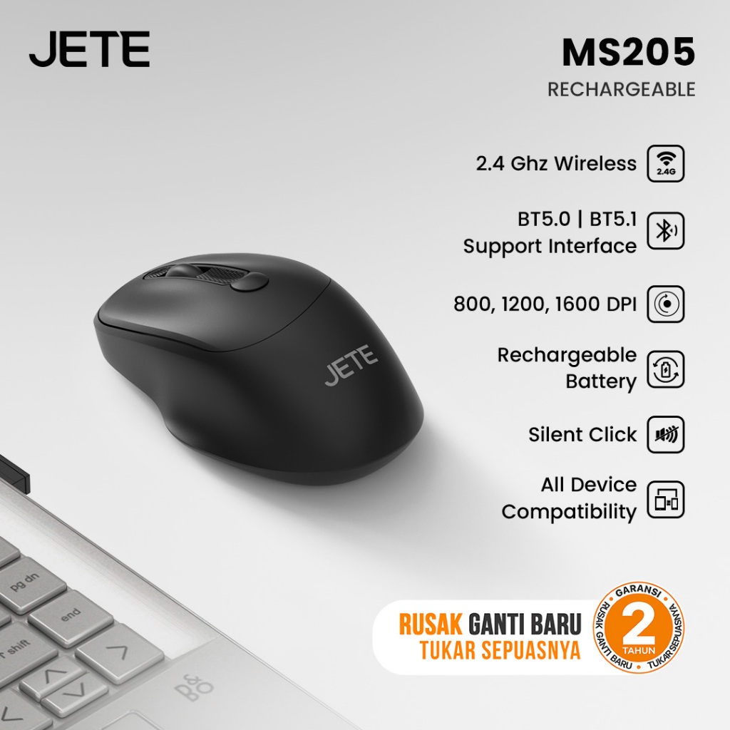 Mouse Wireless Termurah Tahan Lama Flexible Ready Stock Terlaris Komputer Kerja Praktis Daily Origin