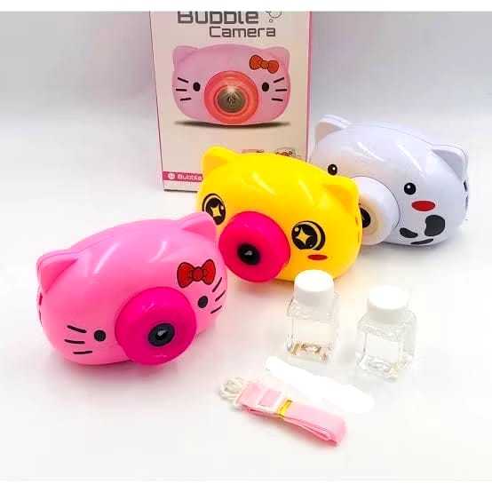 [ OMG ] Mainan Bubble Kamera Gelembung Bubble Sabun Camera Lampu & Musik - FU1144