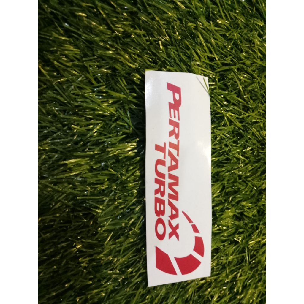 stiker cutting Pertamax turbo