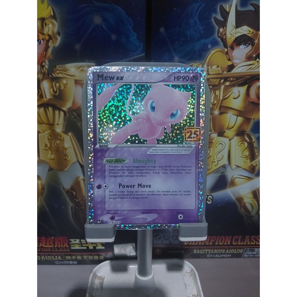 Mew EX Anniversary 25th Pokemon Indonesia Pokemon TCG