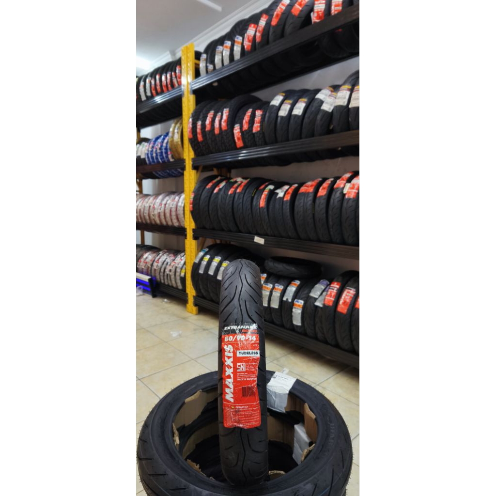 BAN MAXXIS EXTRAMAXX 80/90-14, BAN DEPAN VARIO & BEAT STANDAR