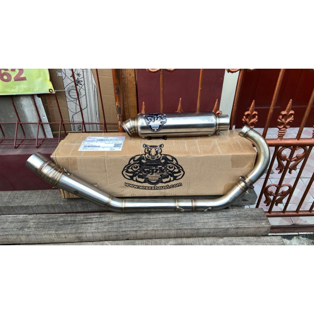 knalpot WRX GP5 v2 SS Rs200 Satria Fu