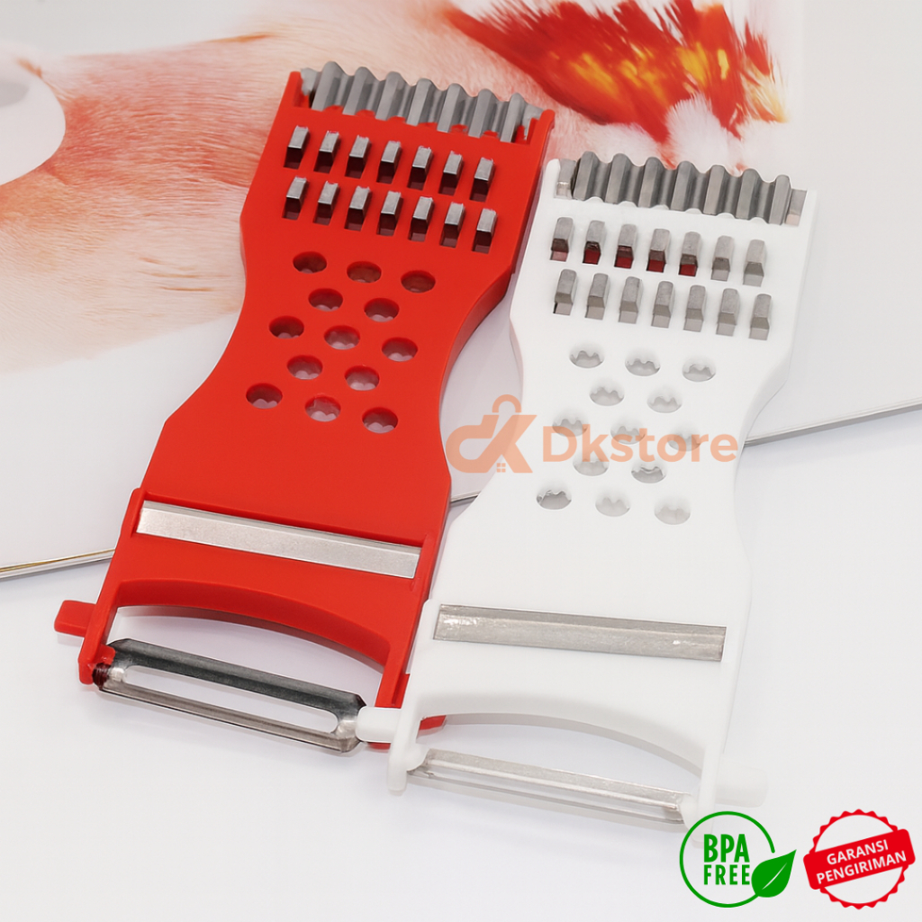 Parut Mini / Mini Peeler / Parutan Serbaguna / Peeler Sayur Dan Buah / Parut Mini