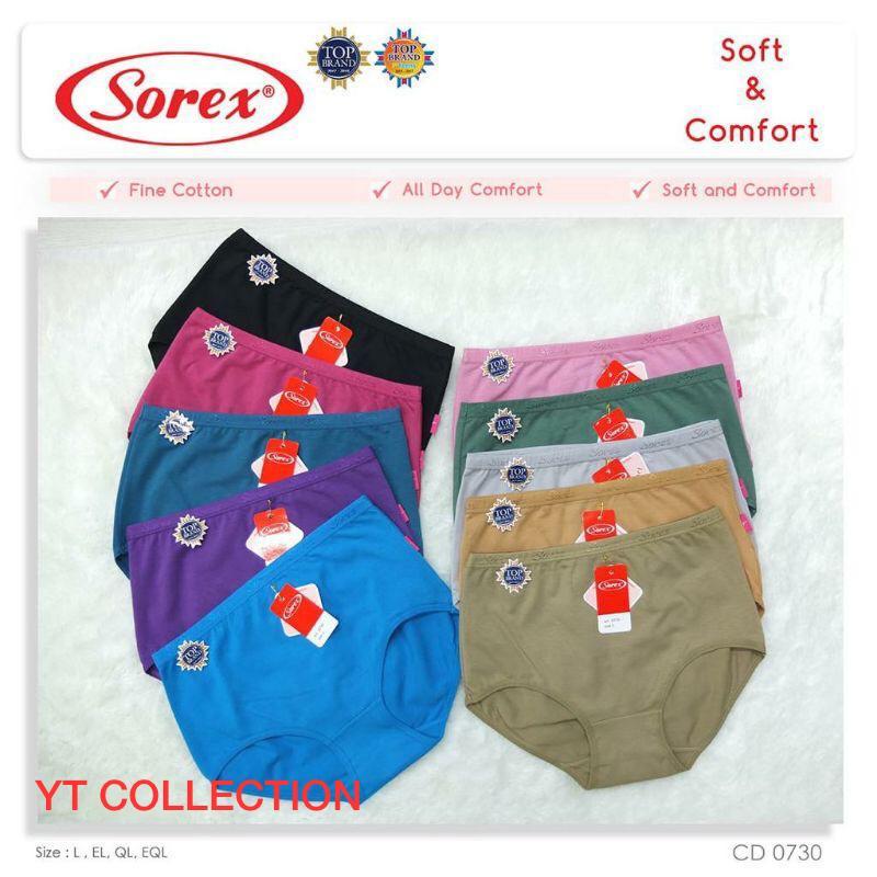 CD MAXI SOREX 0730 BAHN KATUN - CD Sorex 0730 Model Maxi | Celana Dalam Wanita Sorex Soft & Comfort 