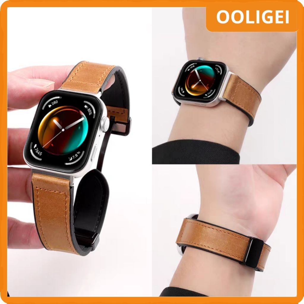 Strap Huawei Watch Fit 4 Tali Jam Silikon Kulit Huawei Fit 4 Pro Dan Huawei Fit 3