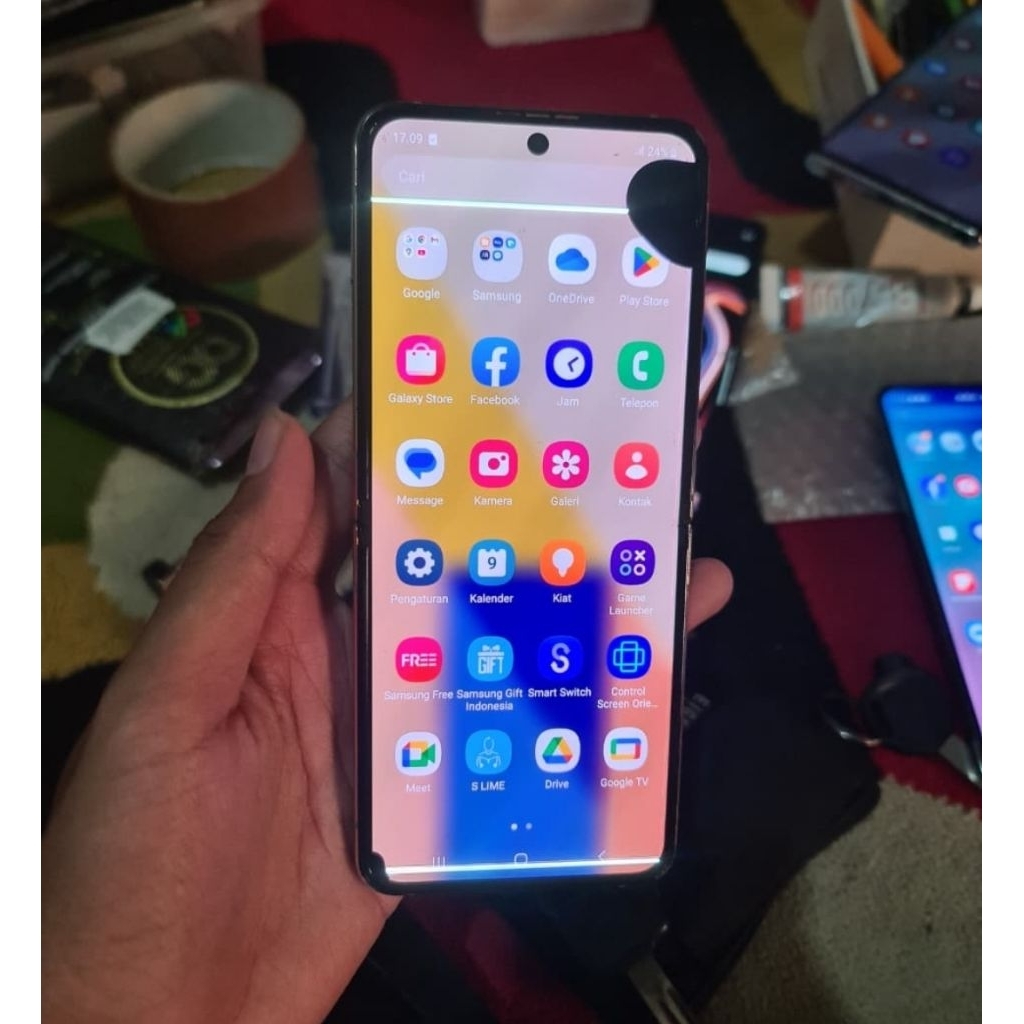 lcd samsung z flip 4 minus