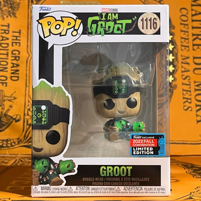 Funko Pop Marvel: I Am Groot - Groot #1116 NYCC 2022