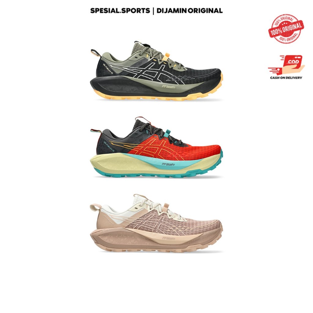 Asics TRABUCO 13 MEN Dan WOMEN - Sepatu Trail Run Hiking Original