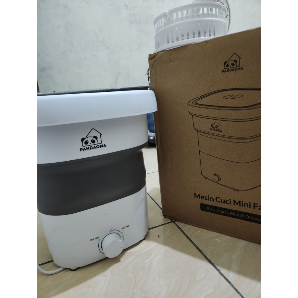 Mesin Cuci Lipat Portabel - Mesin Cuci Mini Anak Kos Mesin Cuci Pandaoma Mini
