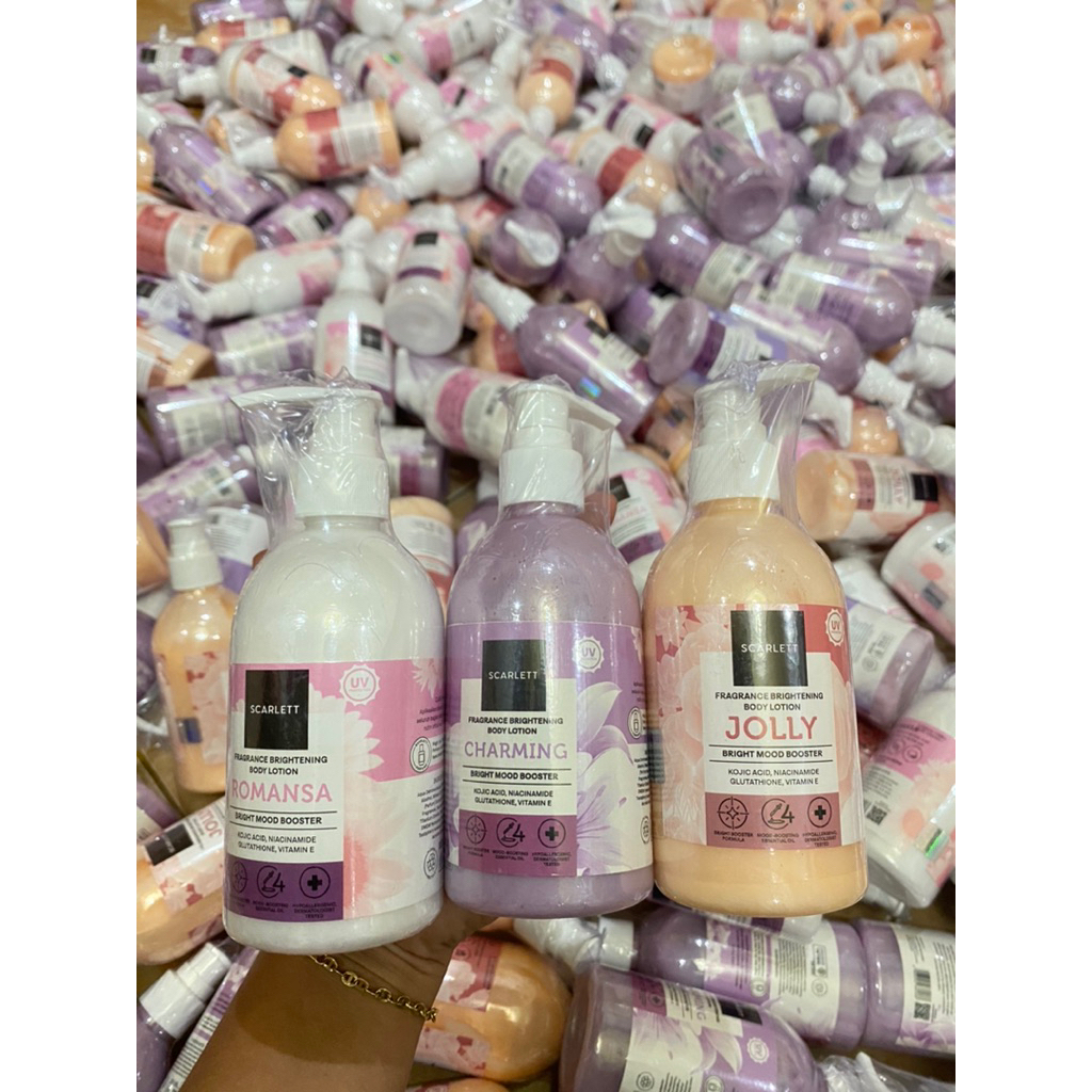 BACA DESKRIPSI Lotion Scarlett Rejeck Repack 300mL Exp 2027