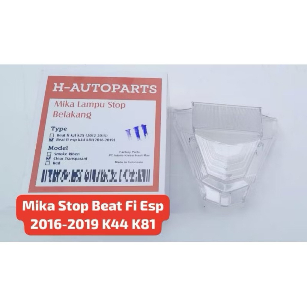 Mika Lampu Stop Rem Beat Fi Esp 2016-2019 K44 K81