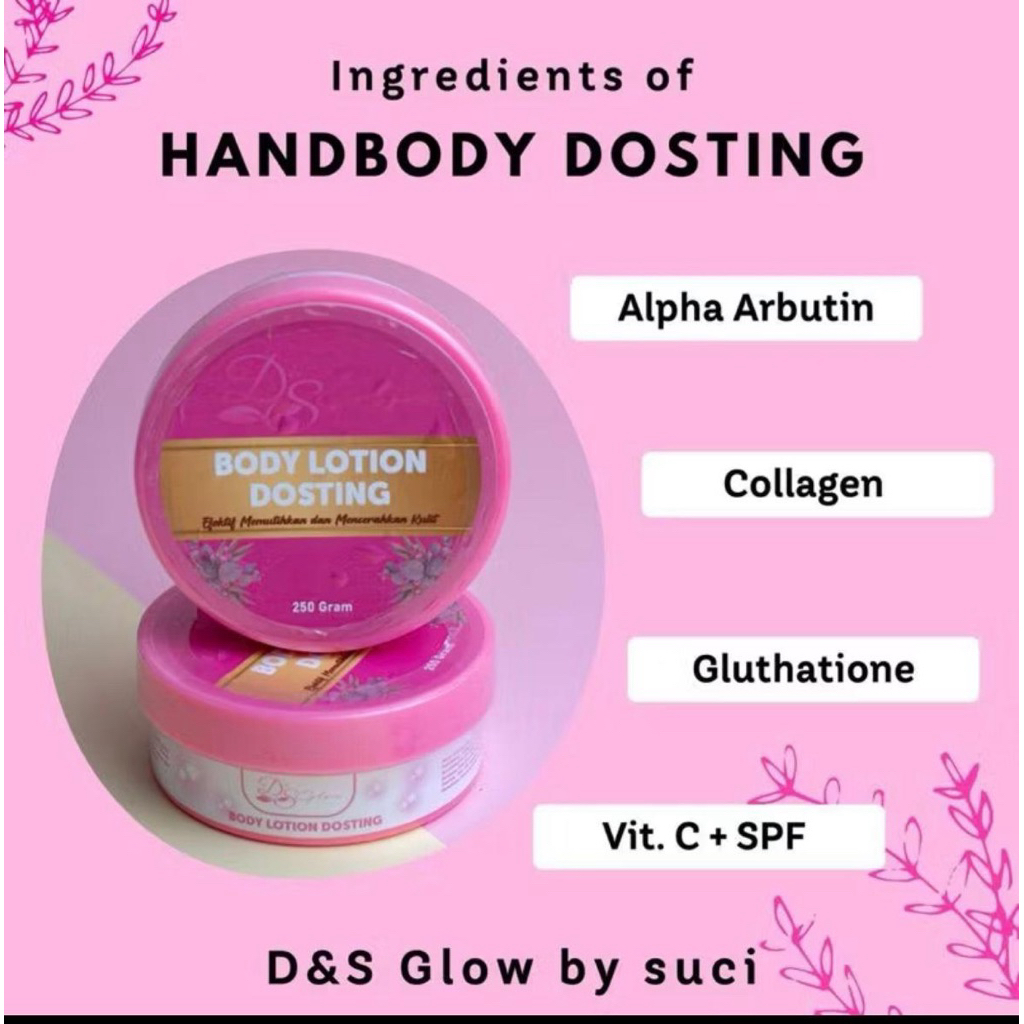 DS GLOW ORI HANDBODY DOSTING BY SUCI