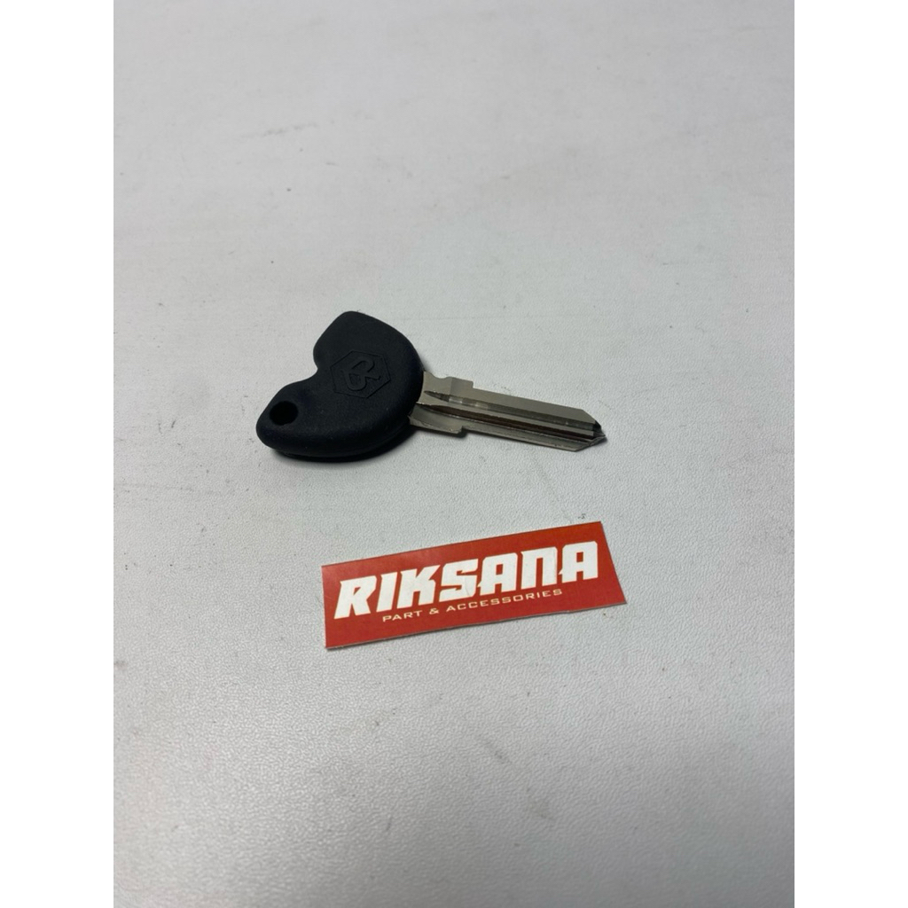 Kunci Kontak Blank Key Piaggio Zip Liberty 100 Original Piaggio