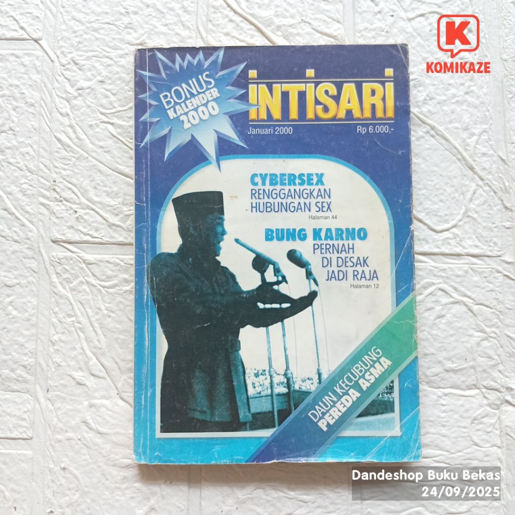 Majalah Intisari Edisi Pilihan - Bekas Preloved Khusus
