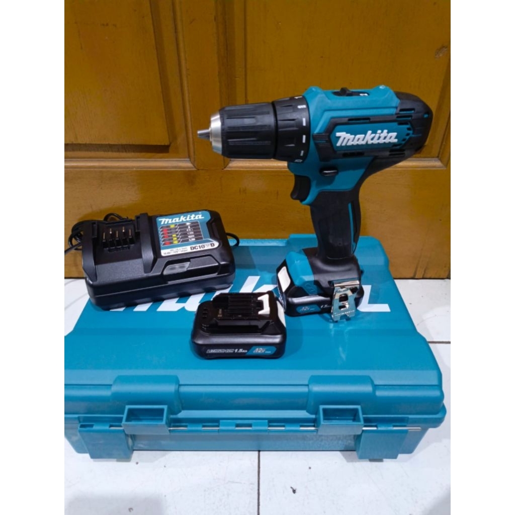 Mesin bor baterai MAKITA 12 volt  cordless MAKITA DF333D
