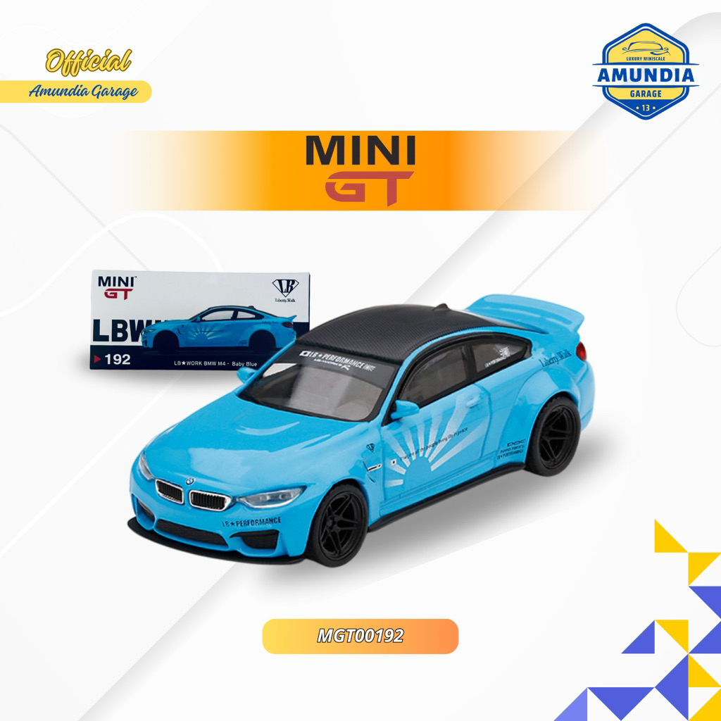 Mini GT BMW M4 Baby Blue