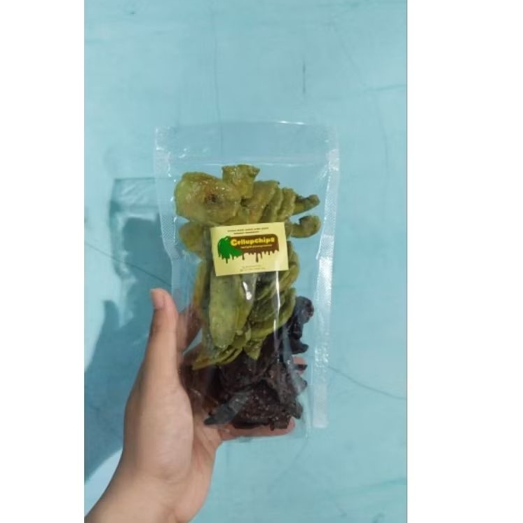 Keripik pisang matcha/keripik pisang lumer/keripik pisang/keripik pisang