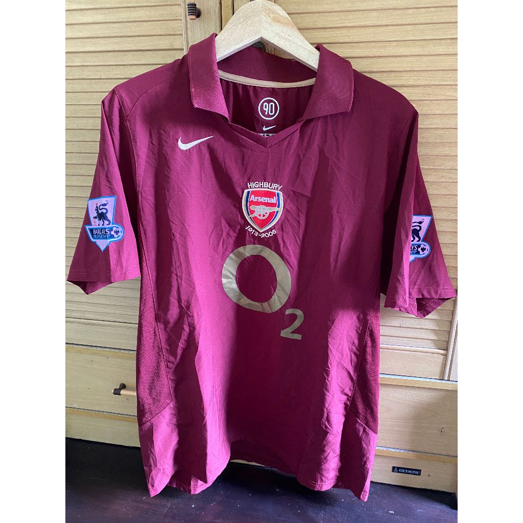 Jersey Arsenal 2005/06 Home Fabregas #15 Vintage