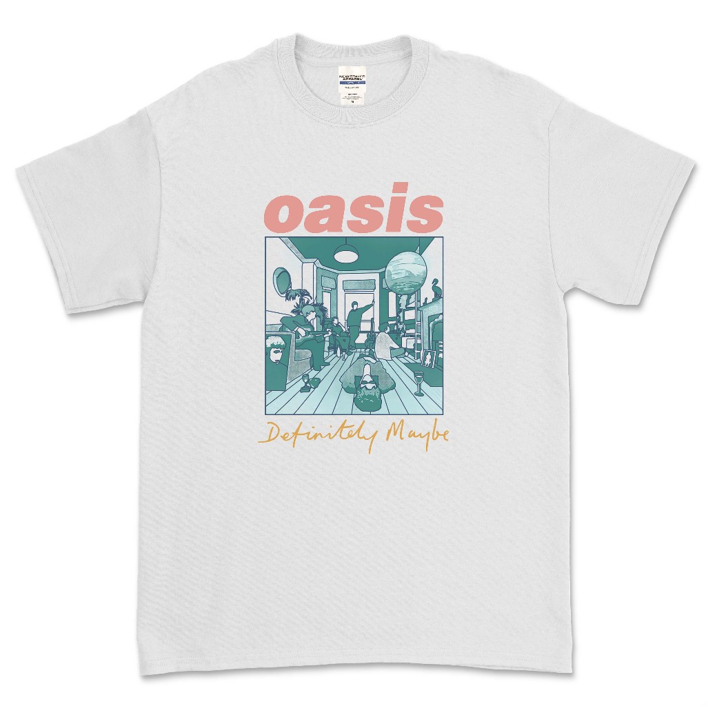 OASIS - DEFINITELY MAYBE ARTWORK T-SHIRT