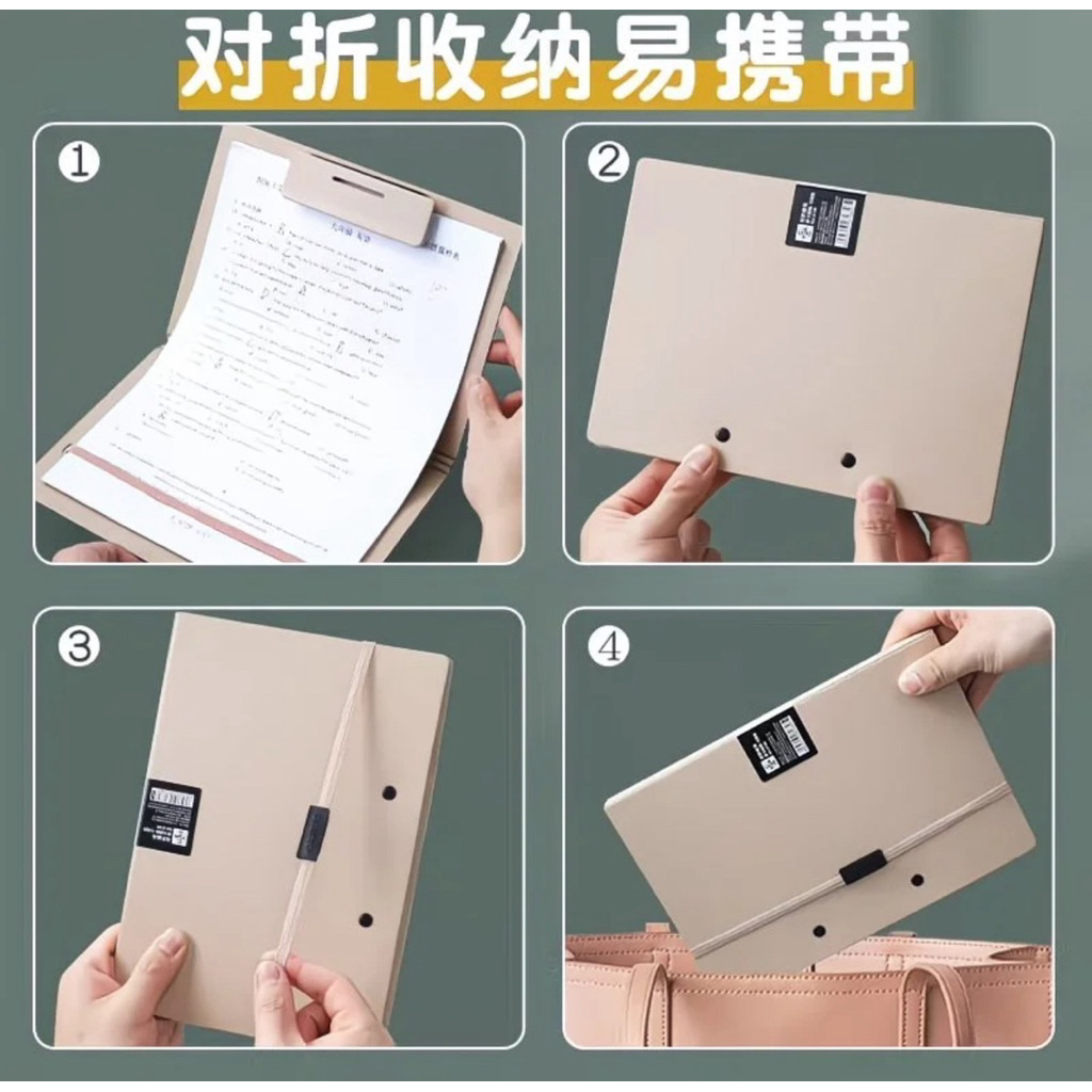 a5 clipboard folder clipboard rotasi A4 sisi open button PP transparan siswa penyimpanan kertas ujia