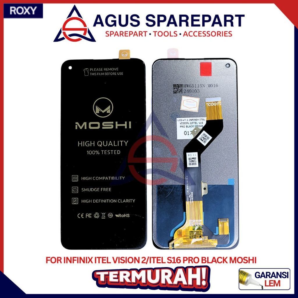 LCD TOUCHSCREEN INFINIX ITEL VISION 2 / ITEL S16 PRO