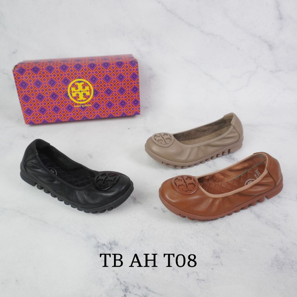 sepatu wanita tory burch flat shoes