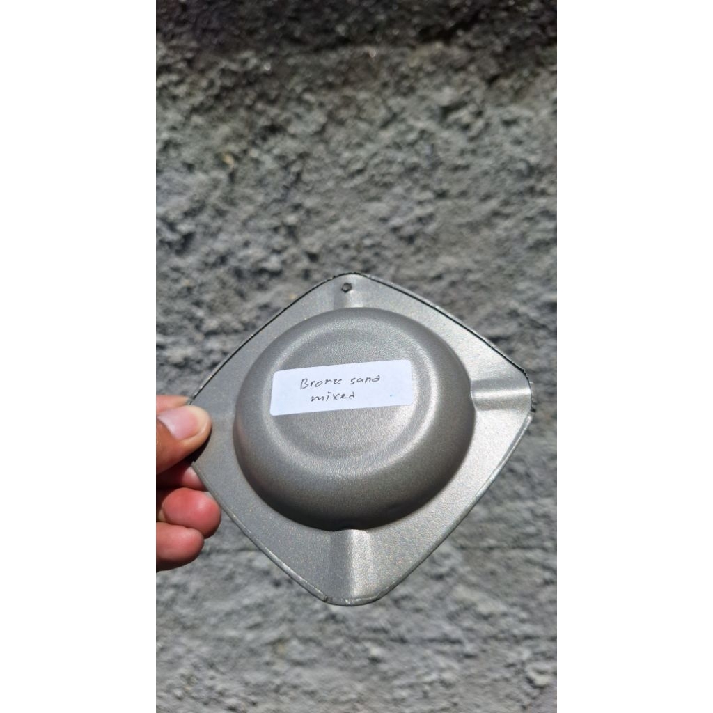 powder coating bronze sand mixed