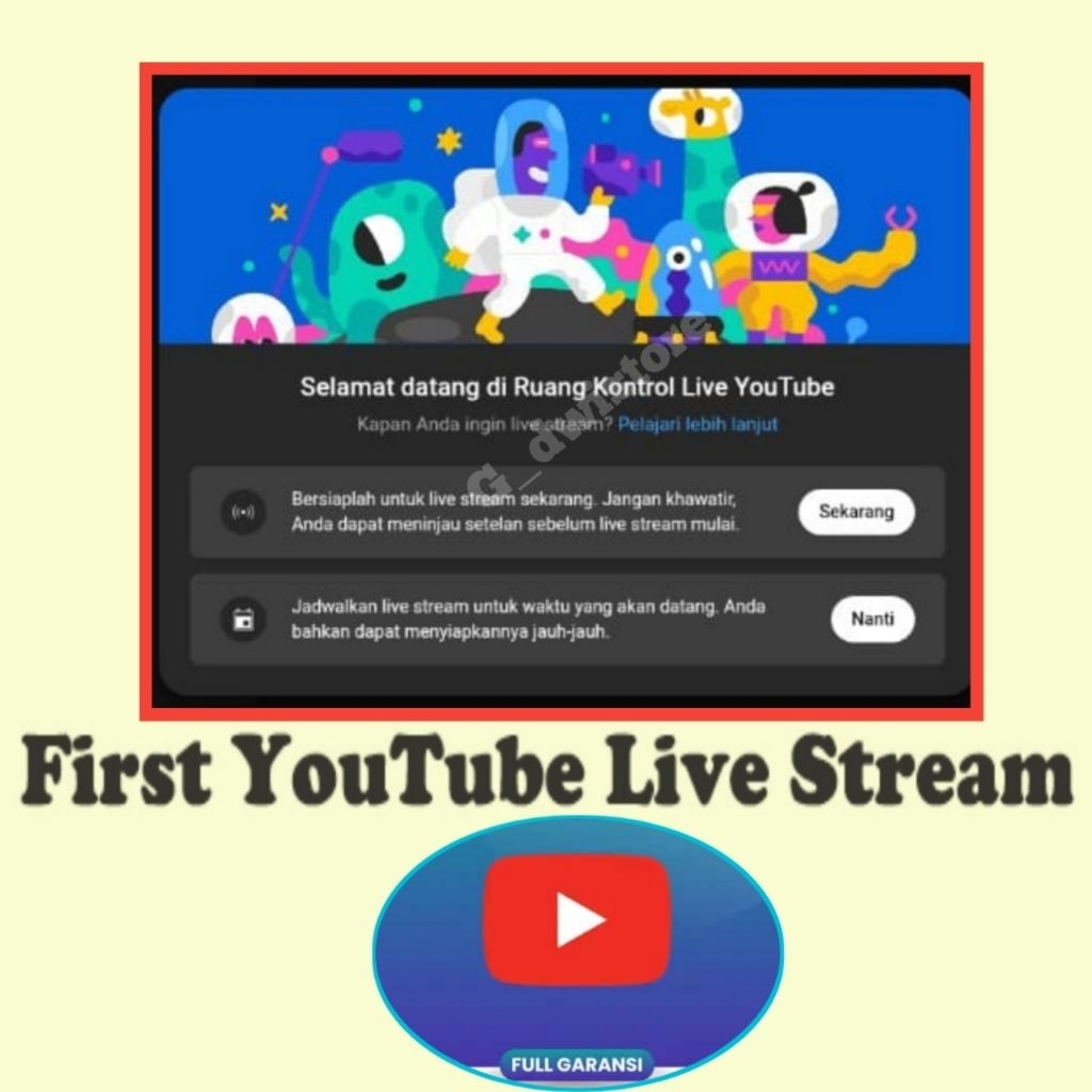 youtube live rekomended