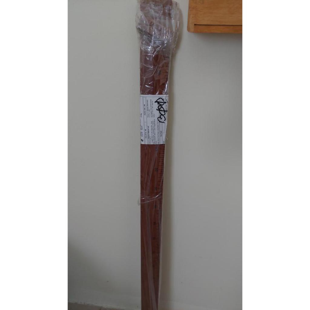Penggaris kayu/Garisan kayu - penggaris 1 mtr