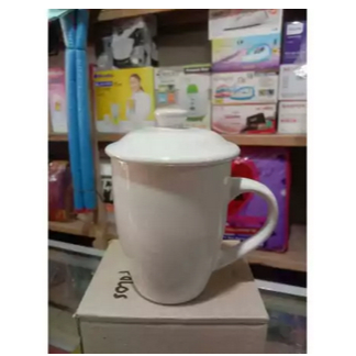 Cangkir mug keramik polos / gelas mug