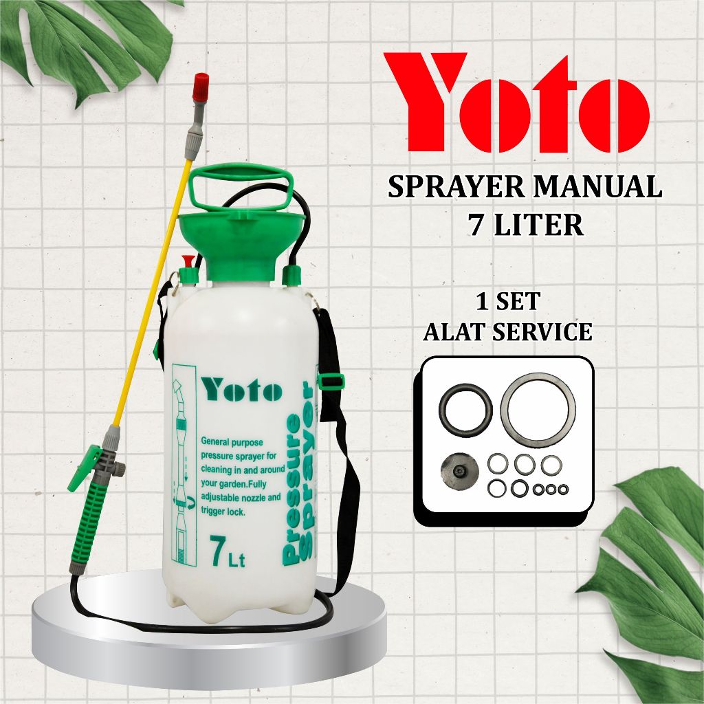 YOTO 7 Liter - Manual Sprayer