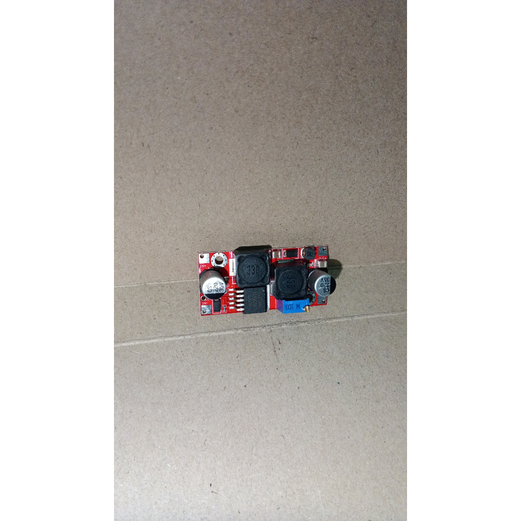 7692 kit module modul step down up otomatis pcb merah xl6009e1