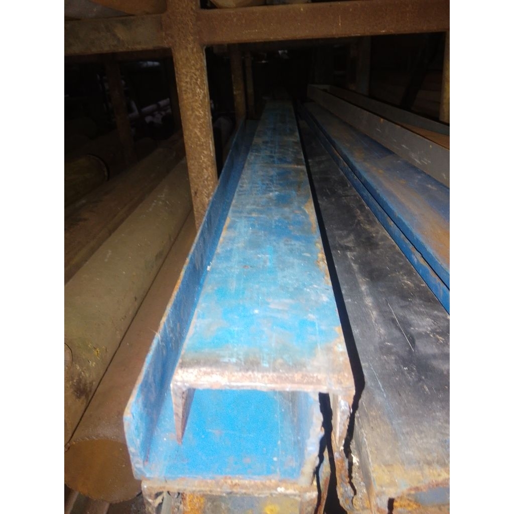 ready besi UNP 10 ukuran panjang 150 cm