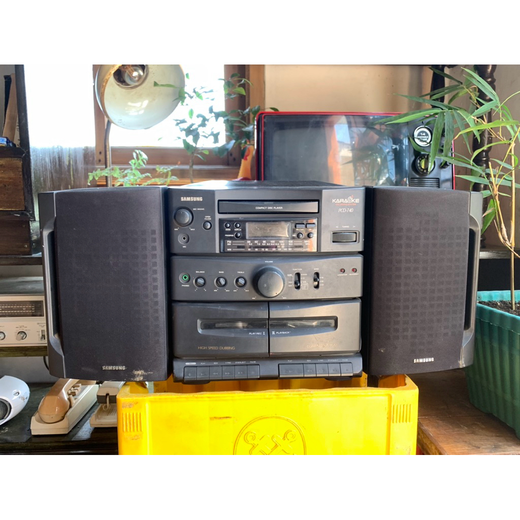 tape compo hifi / radio samsung pcd 740