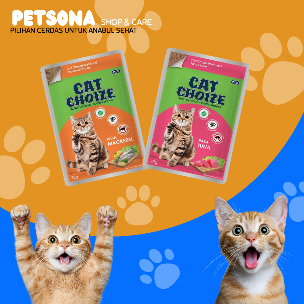 CAT CHOIZE WET FOOD 75g