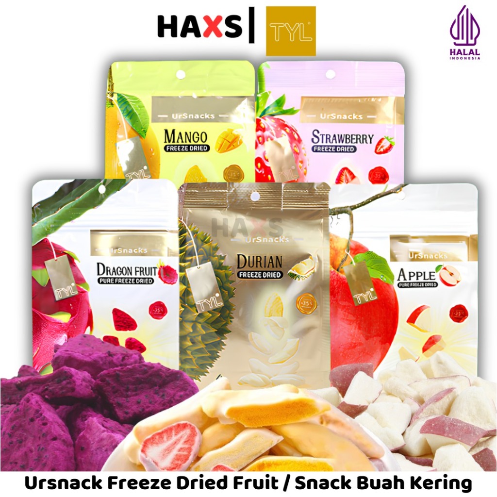 [ HALAL ] URSANCK Buah Kering Bervarian Rasa - Buah Beku Freeze Dried