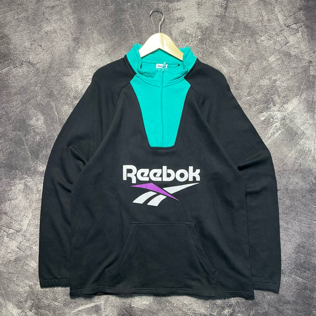 crewneck halfzip reebok
